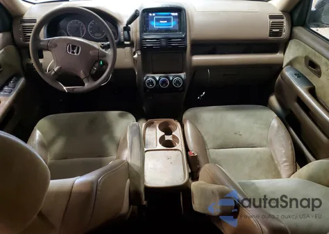 2002 Honda Cr-V Ex from USA, damaged, VIN JHLRD78832C000321